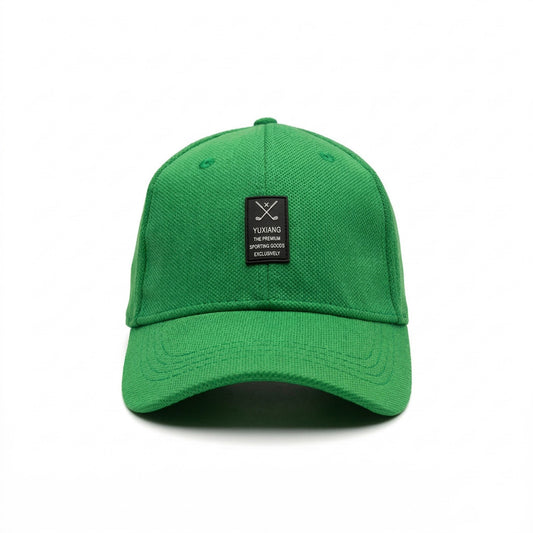 Emerald Green Minimal Patch Cap