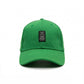 Emerald Green Minimal Patch Cap