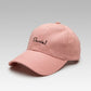 Daniel Embroidered Pink Cap