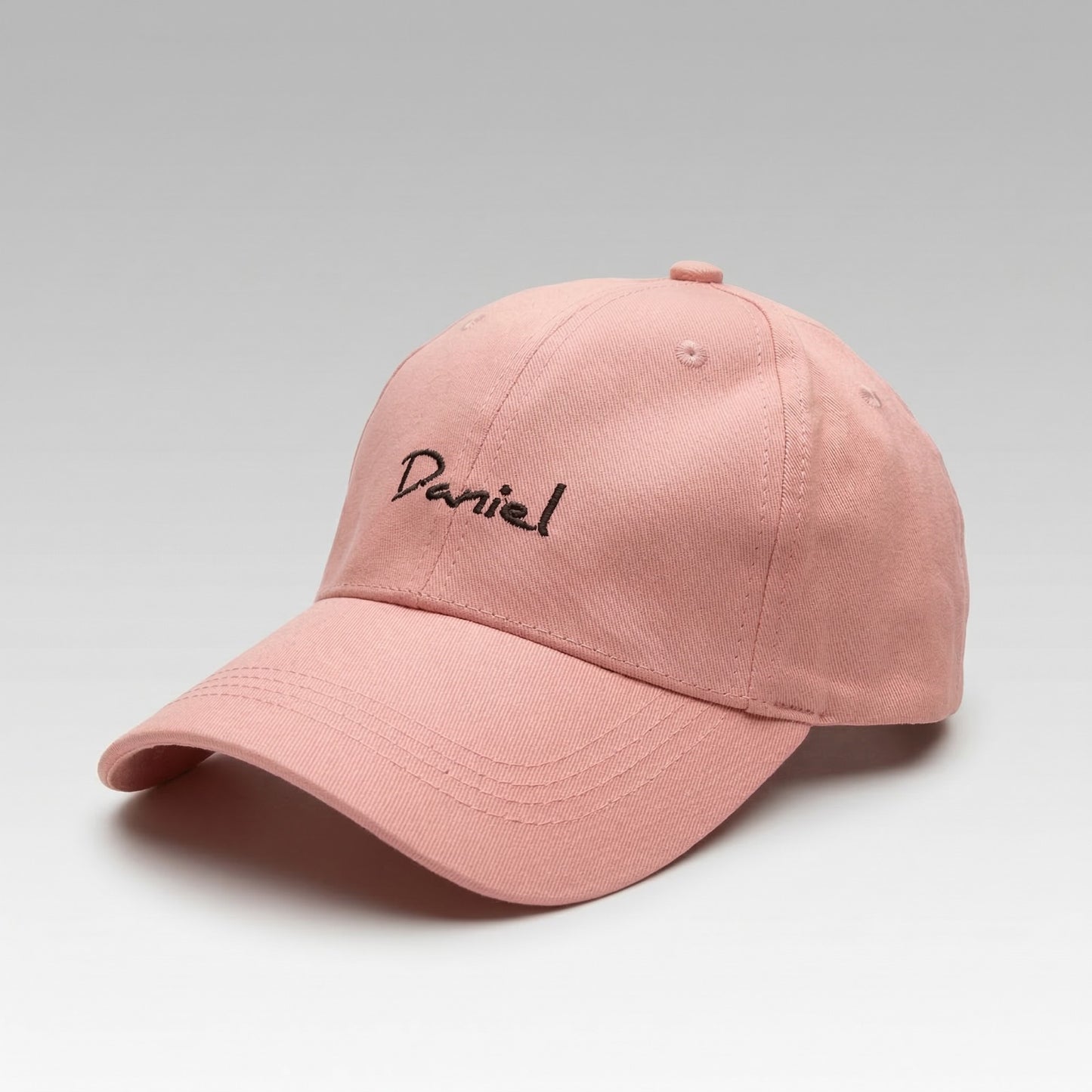 Daniel Embroidered Pink Cap