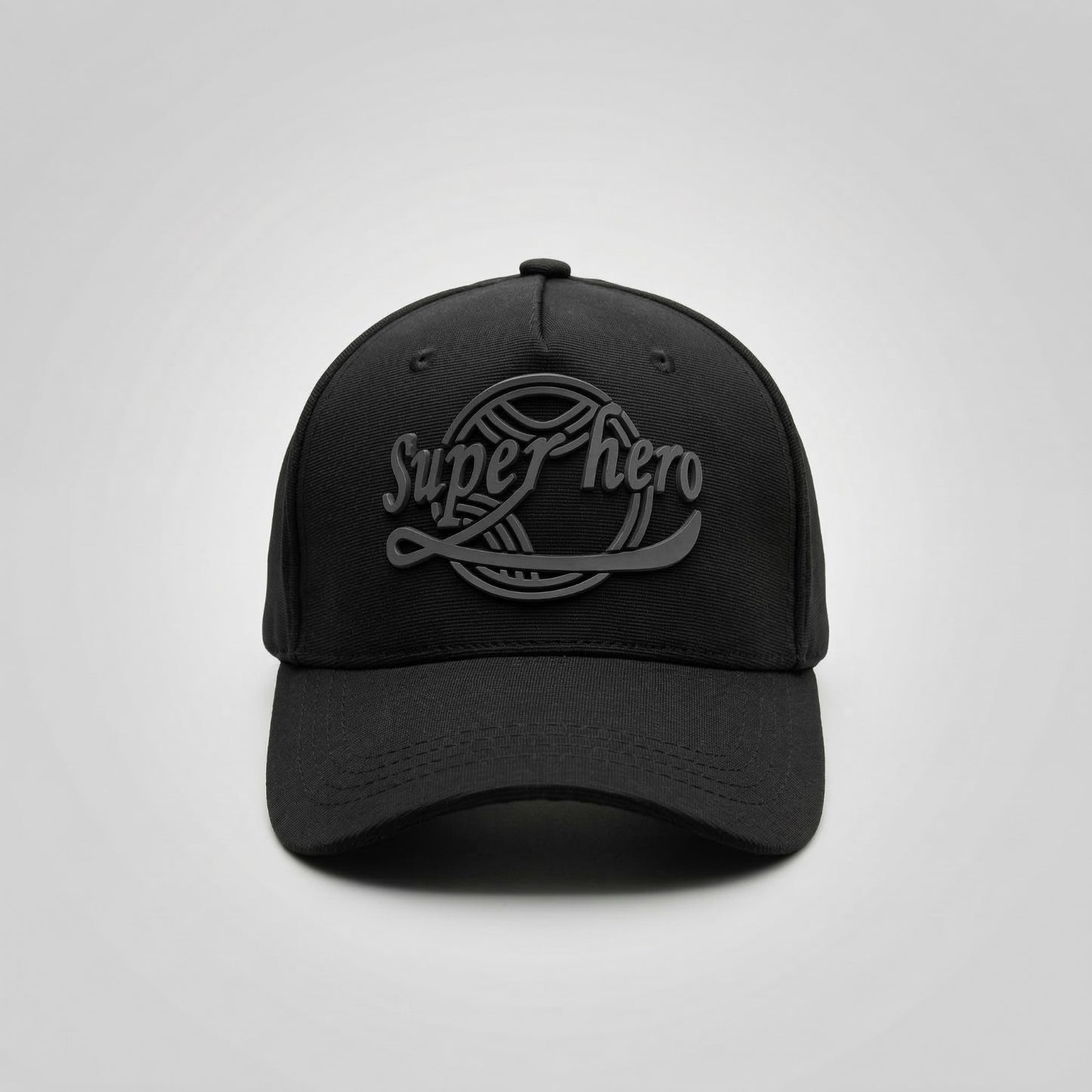 SUPER HERO BLACK CAP